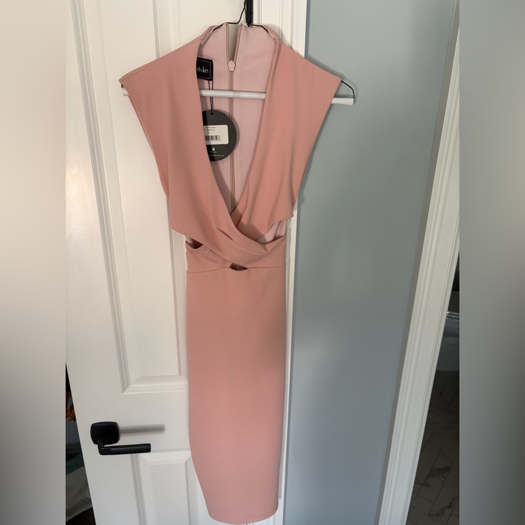 Nookie Blush Backless Dress